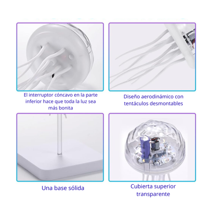 Lámpara medusa relajante