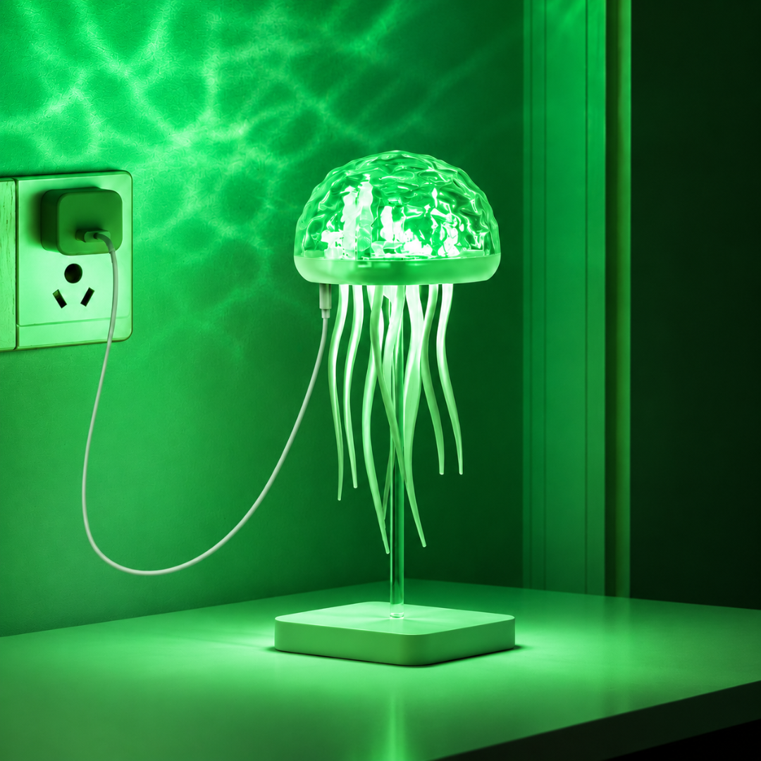 Lámpara medusa relajante